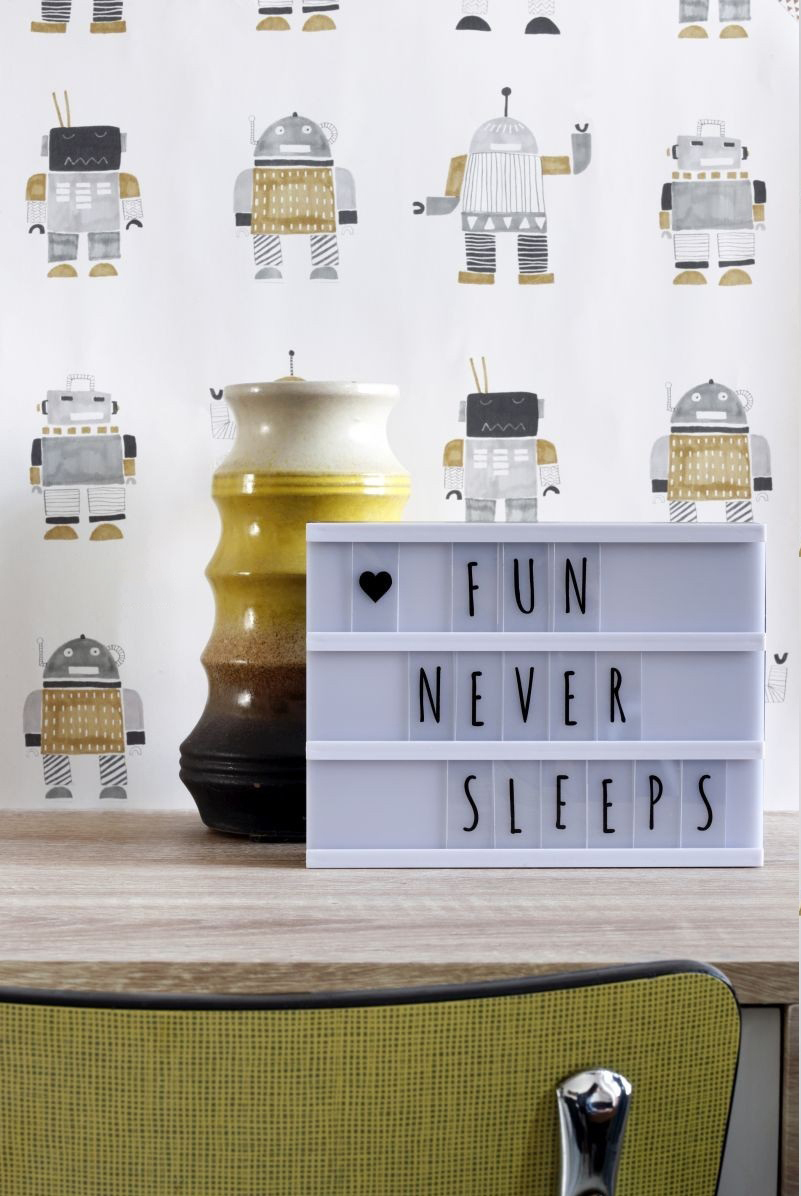 Обои Esta Home Little Bandits 138940 фото в интерьере